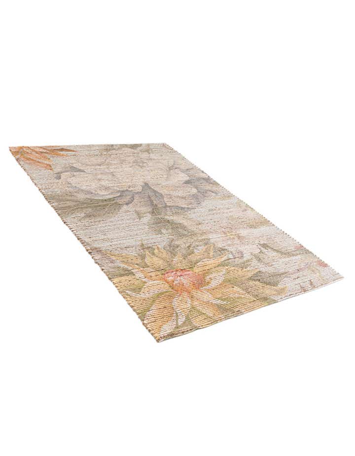 4' 1 x 6' Chenille Jute Rug