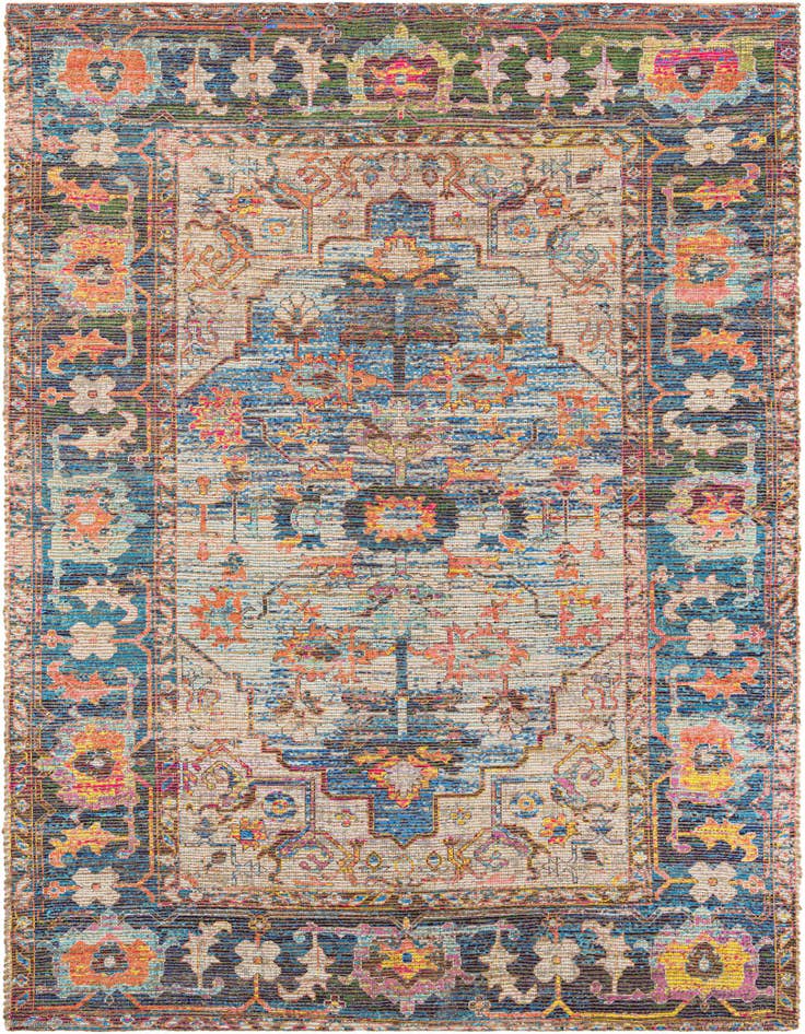 Detail image of 7' 10 x 10' Hand Woven Chenille Jute Rug
