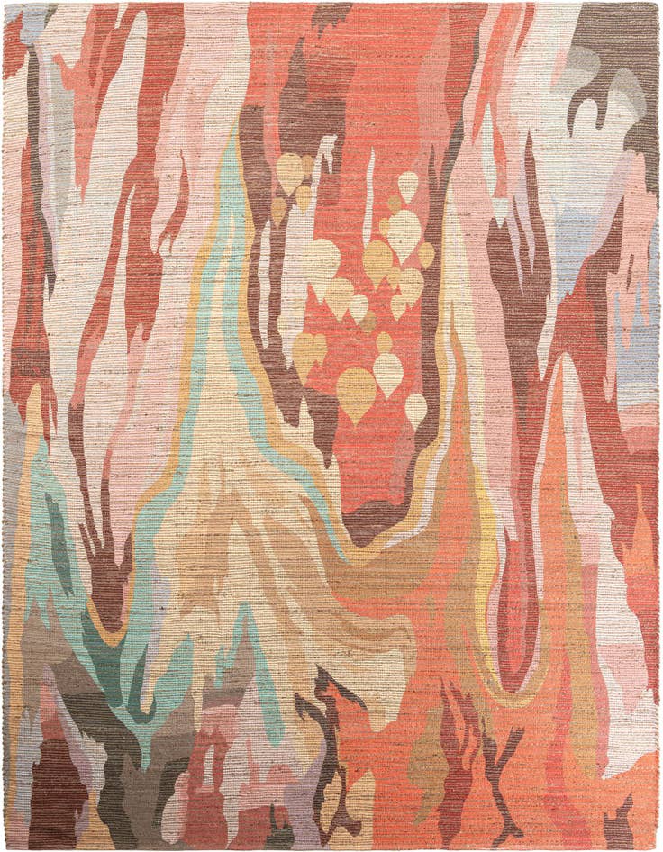 Detail image of 9' x 12' Chenille Jute Rug