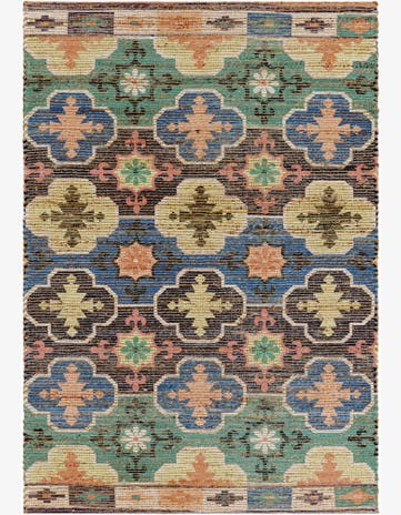 4' 1 x 6' 1 Chenille Jute Rug