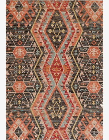 4' 1 x 6' 1 Chenille Jute Rug