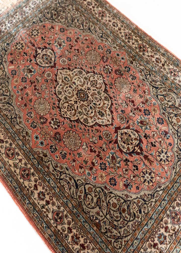2' 11 x 4' 3 China Silk Rug