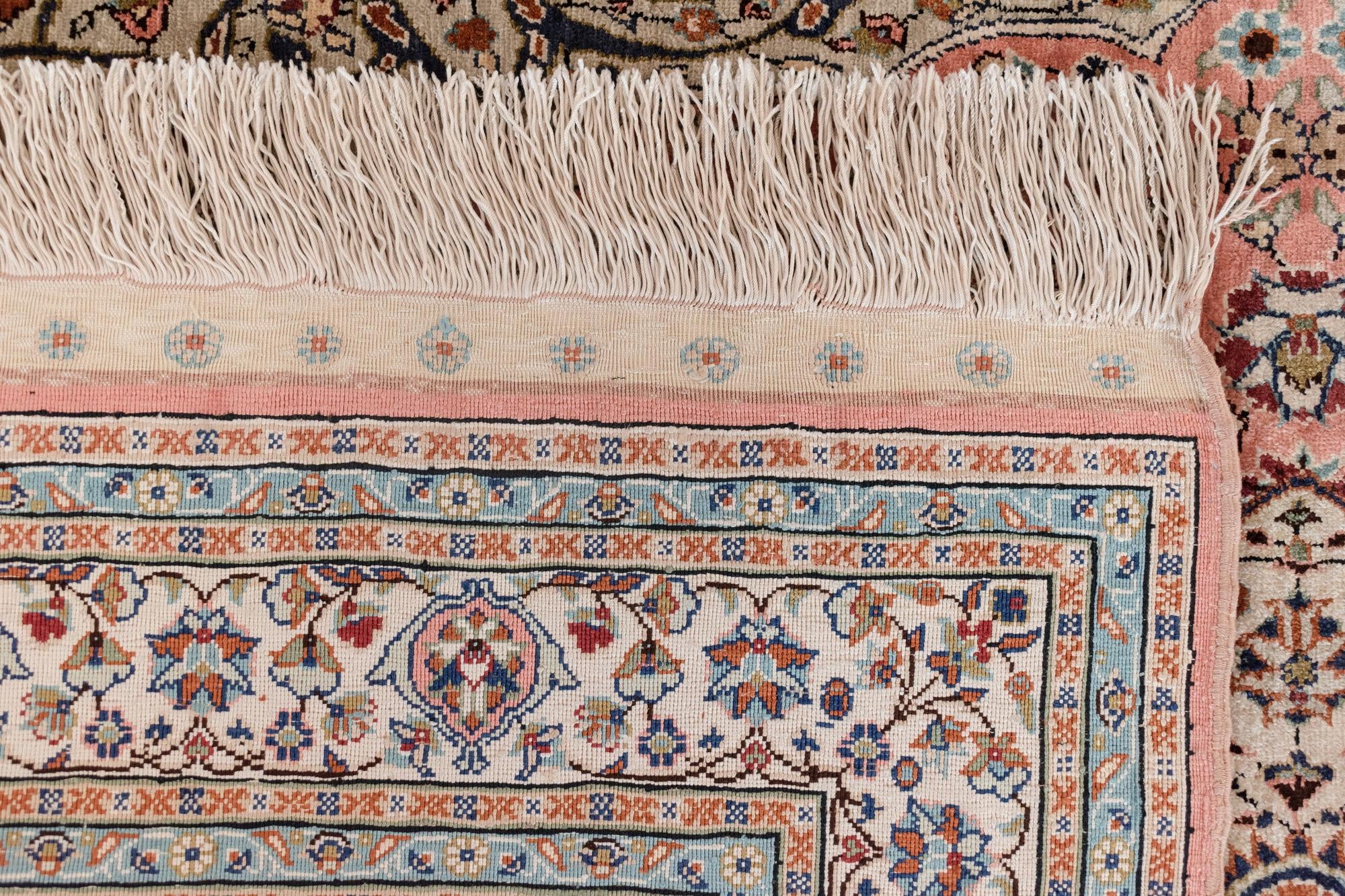 2' 11 x 4' 3 China Silk Rug