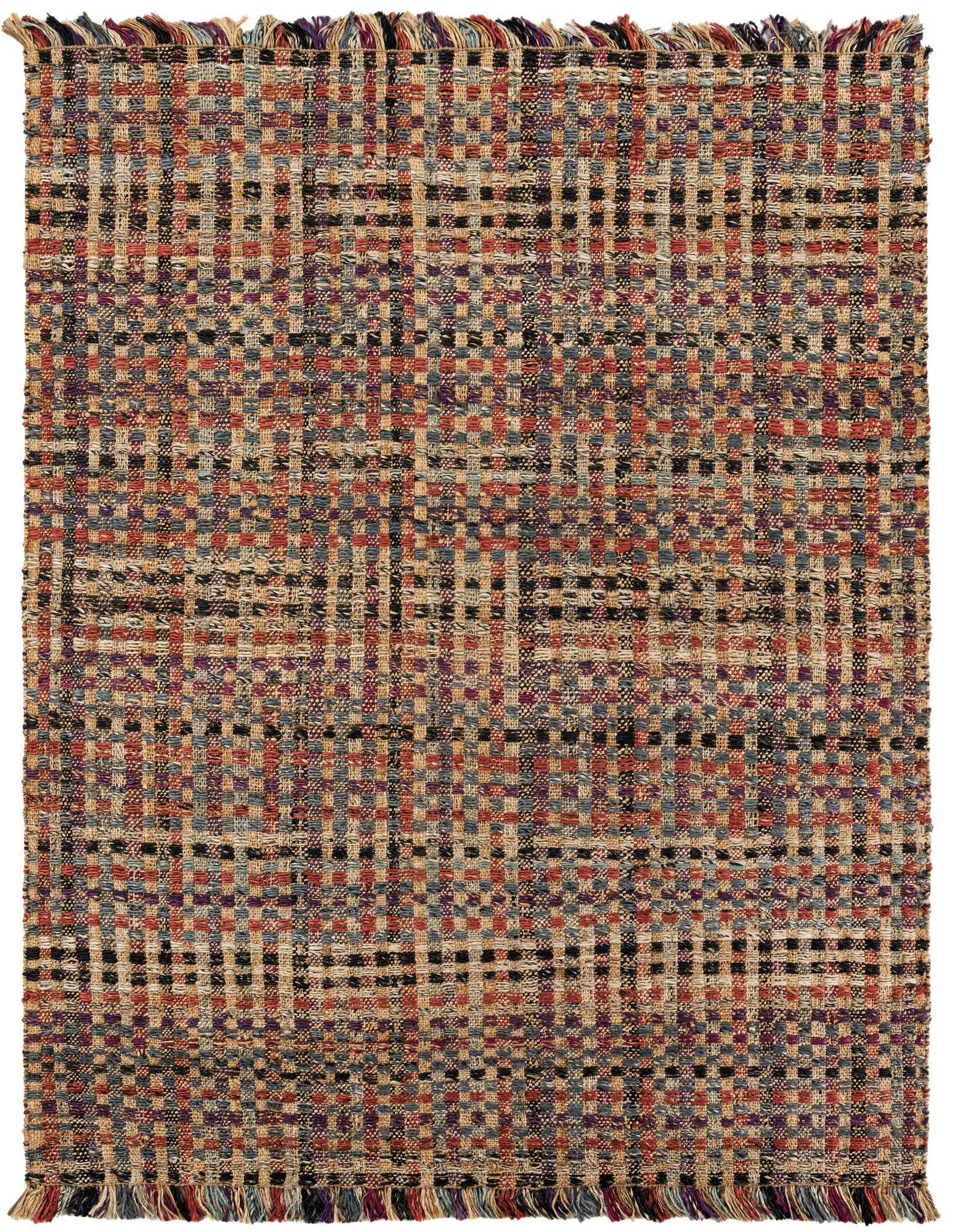 7' 10 x 10' Hand Woven Chunky Jute Rug