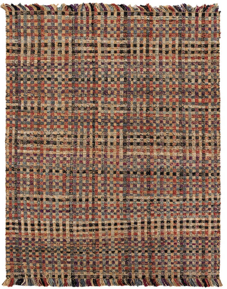 Detail image of 7' 10 x 10' Hand Woven Chunky Jute Rug