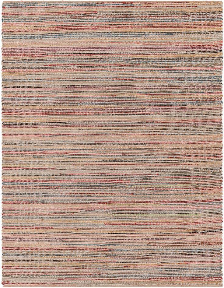 Detail image of 5' 1 x 8' Hand Woven Chunky Jute Rug