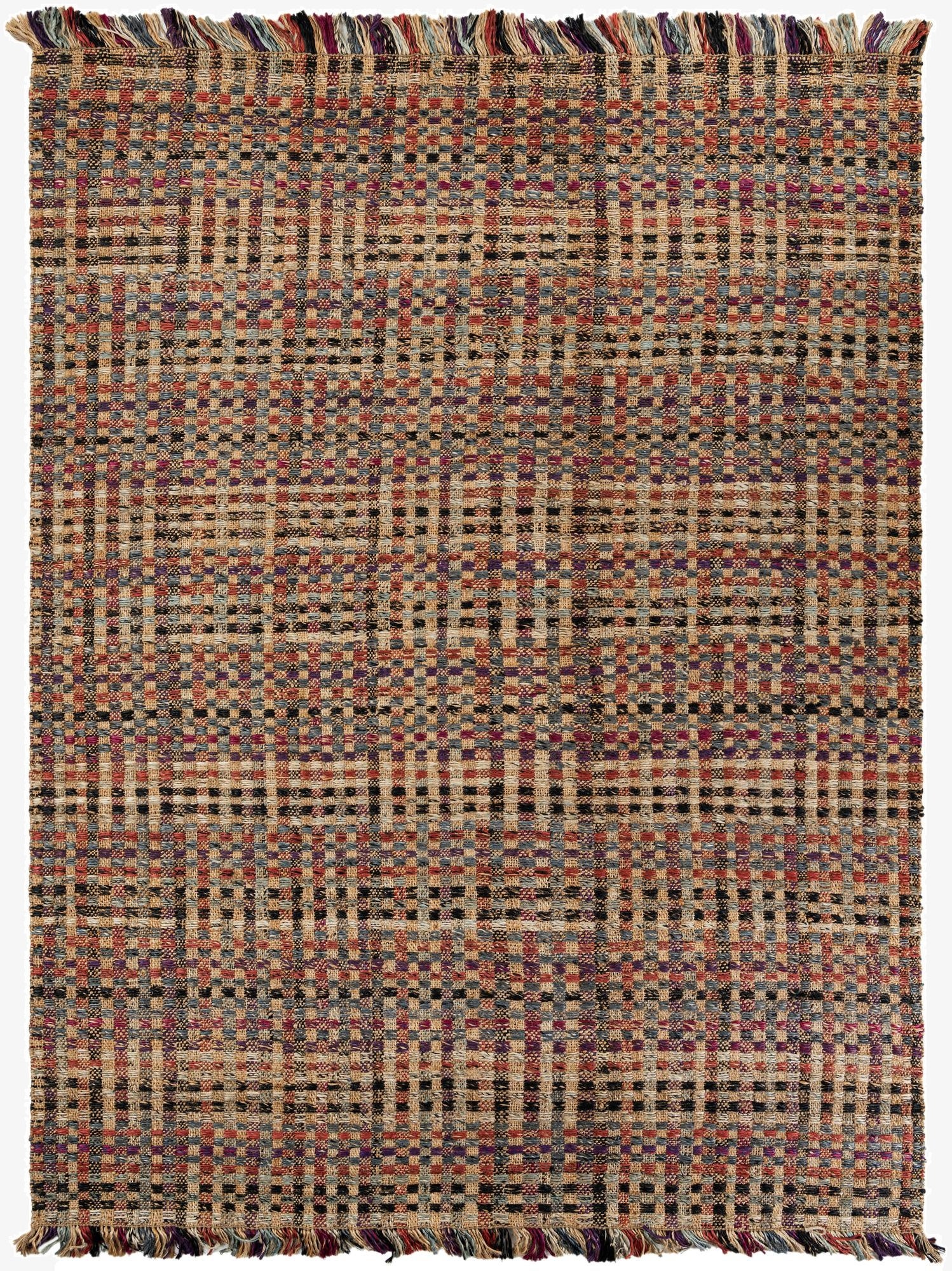 9' x 12'  Hand Woven Chunky Jute Rug