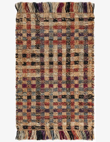 Hand Woven Chunky Jute Rug