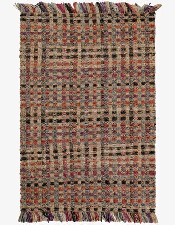 Hand Woven Chunky Jute Rug
