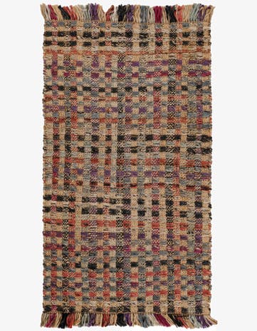 Hand Woven Chunky Jute Rug