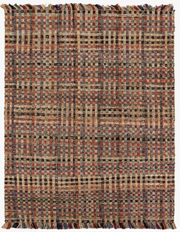 7' 10 x 10' Hand Woven Chunky Jute Rug