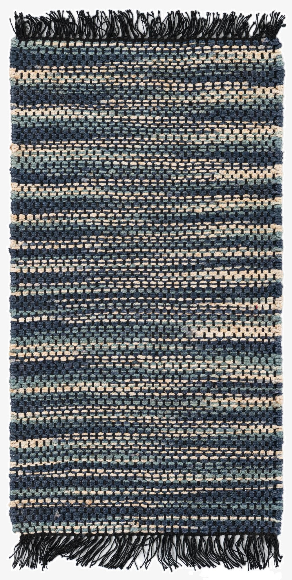 2' 2 x 4' Hand Woven Chunky Jute Rug