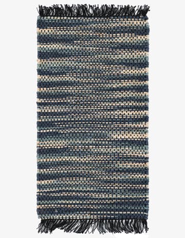 2' 2 x 4' Hand Woven Chunky Jute Rug