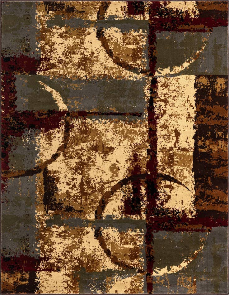 Detail image of 5' 3 x 8' Coffee Shop Rug