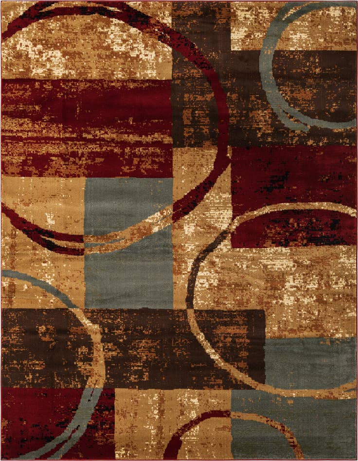 Detail image of 7' 10 x 11' Coffee Shop Rug