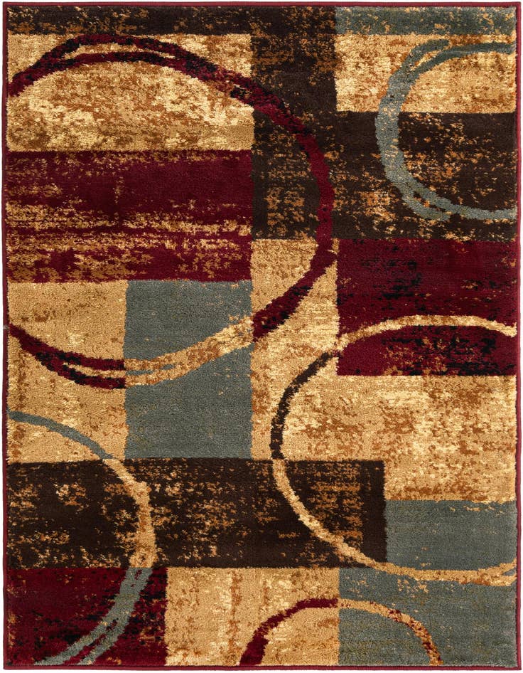 Detail image of 3' x 5' 3 Coffee Shop Rug