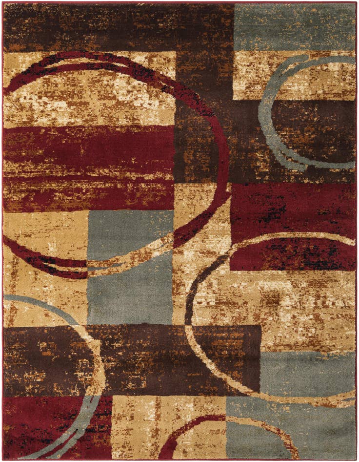 Detail image of 5' 3 x 7' Coffee Shop Rug