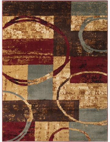 5' 3 x 7' Coffee Shop Rug