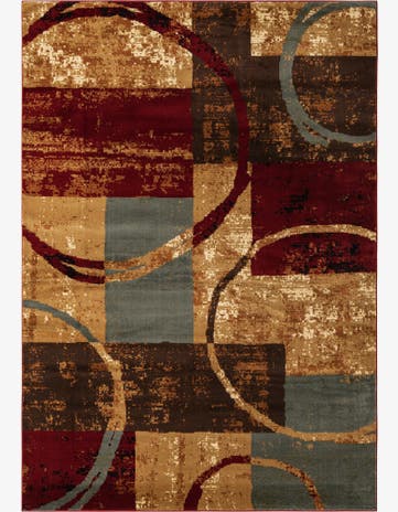 7' 10 x 11' Coffee Shop Rug