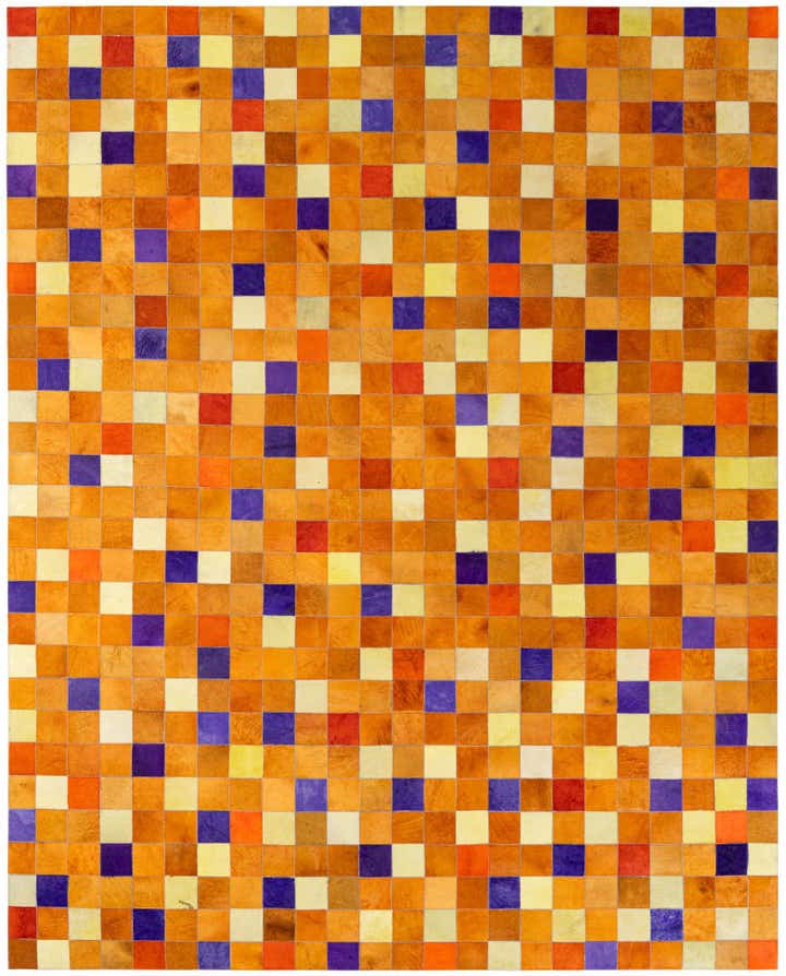 8' 9 x 9' 11 Cowhide - Patchwork Rug