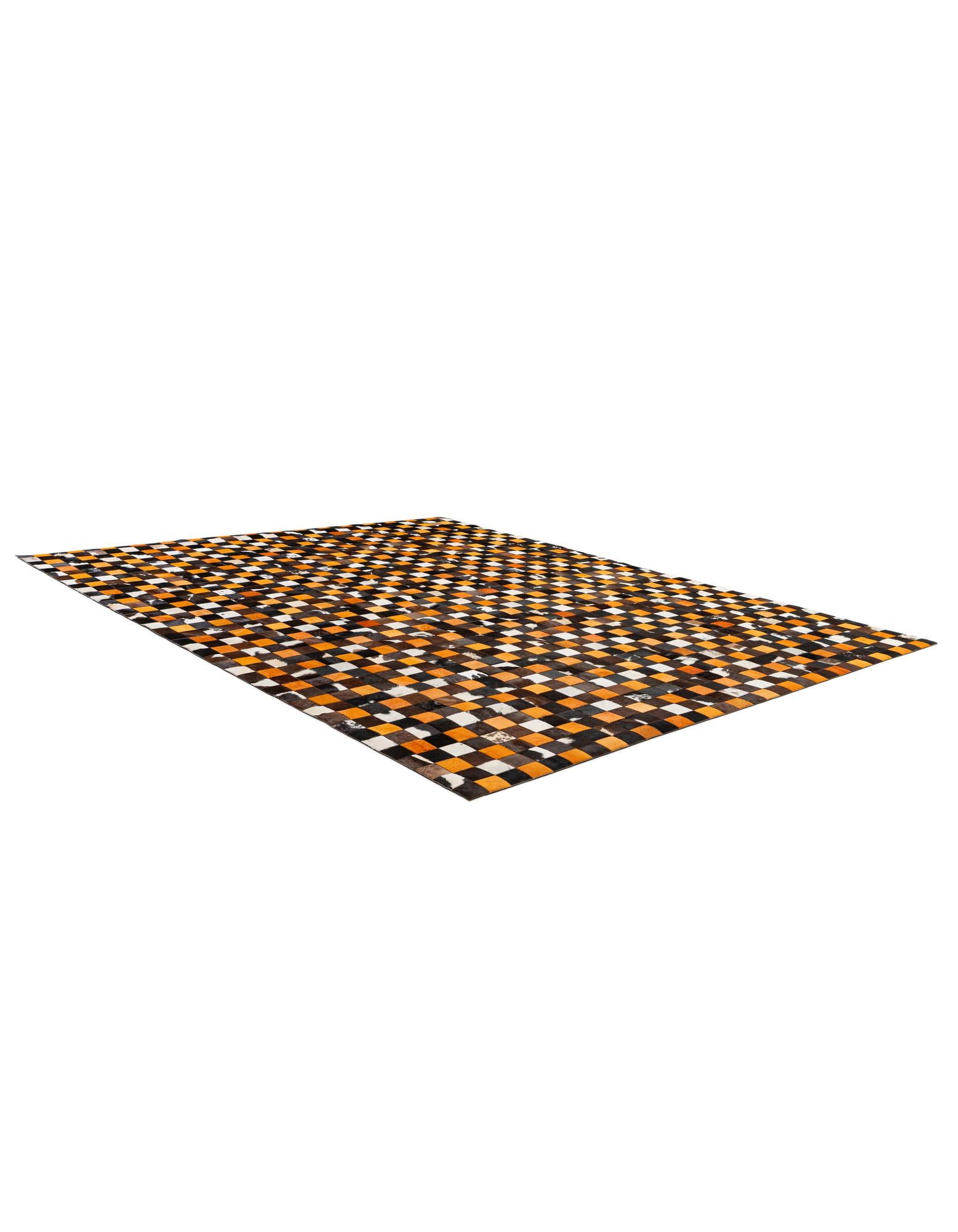 8' 1 x 10' Cowhide - Patchwork Rug
