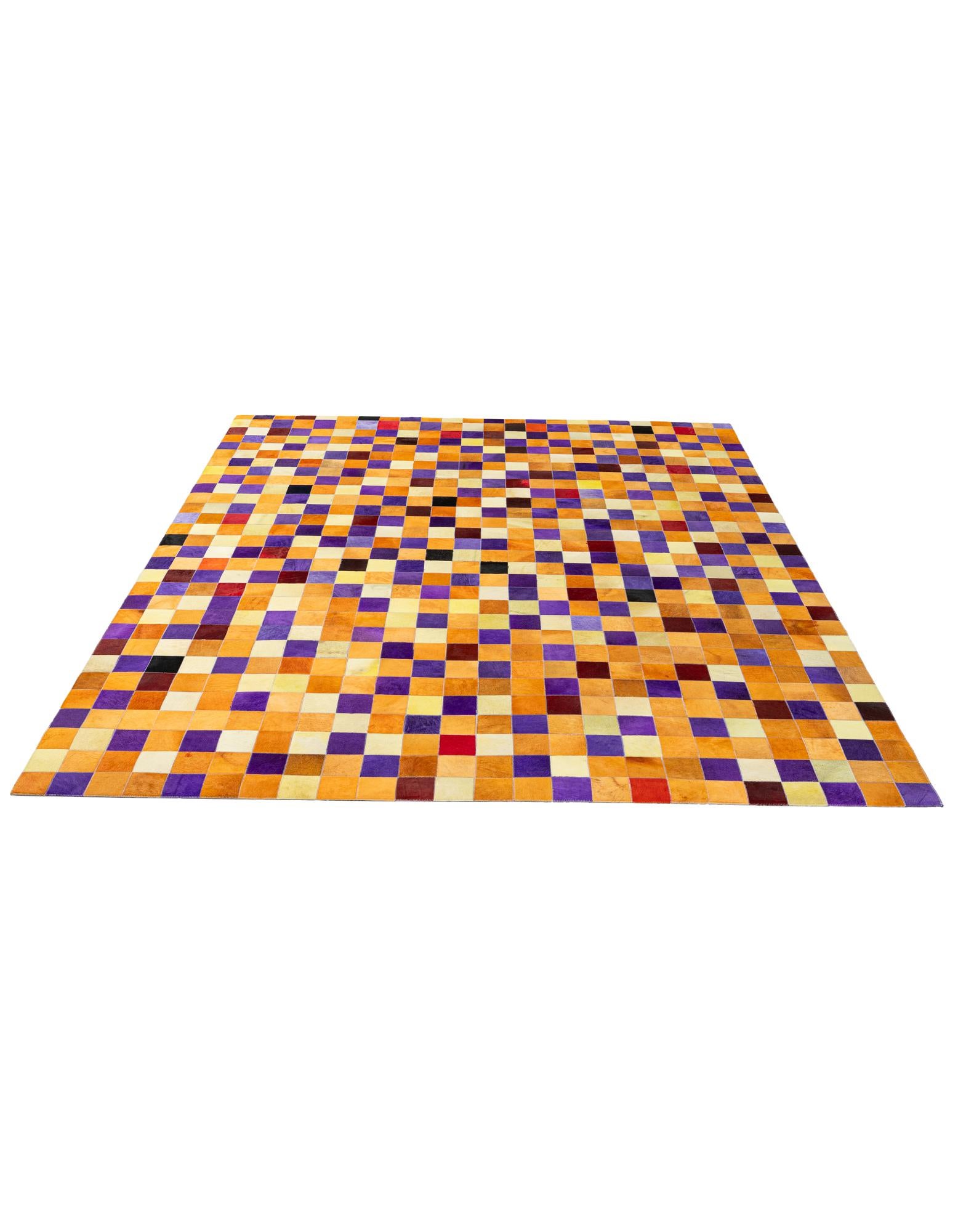8' x 10' Cowhide - Patchwork Rug