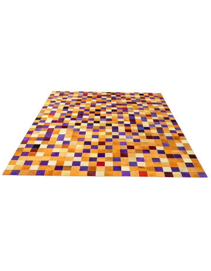 8' x 10' Cowhide - Patchwork Rug