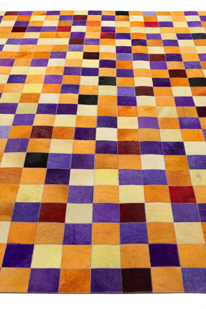 8' x 10' Cowhide - Patchwork Rug