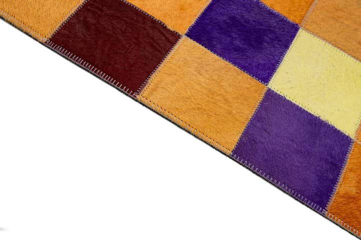 8' x 10' Cowhide - Patchwork Rug