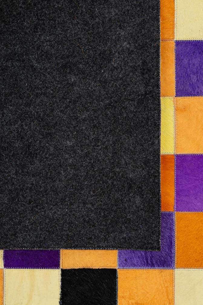 8' x 10' Cowhide - Patchwork Rug