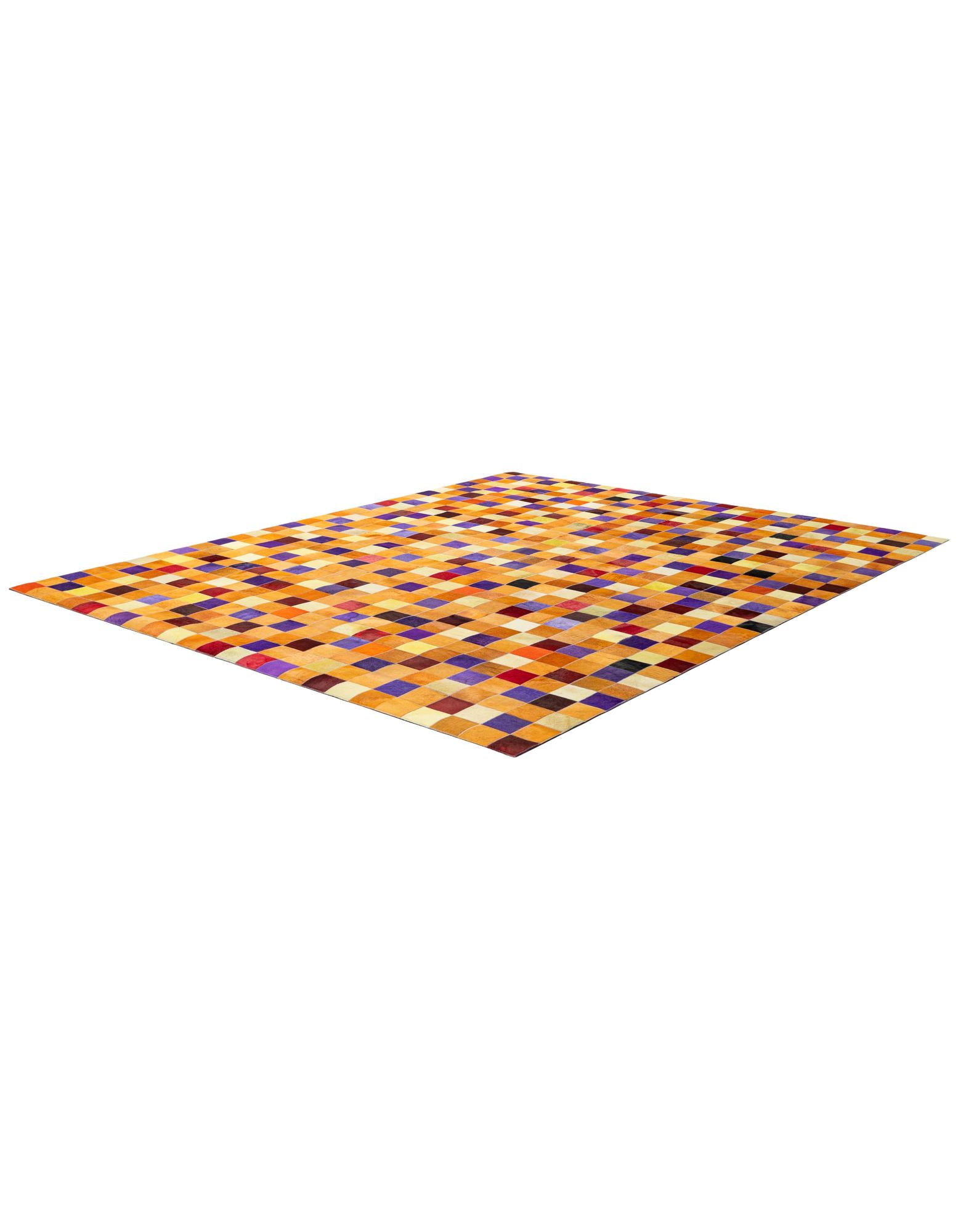7' 11 x 9' 11 Cowhide - Patchwork Rug