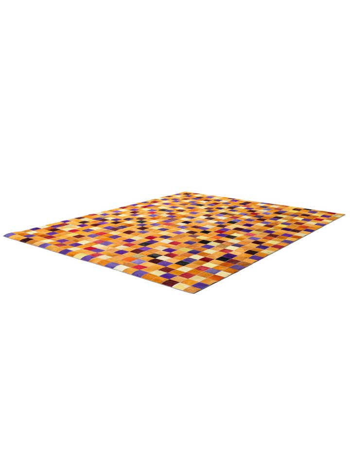 8' x 9' 11 Cowhide - Patchwork Rug