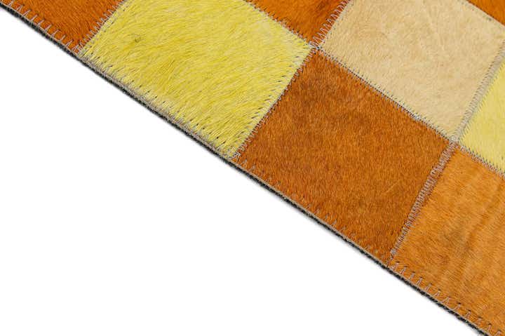 7' 11 x 9' 10 Cowhide - Patchwork Rug