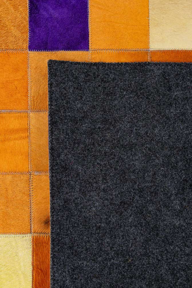 7' 11 x 9' 10 Cowhide - Patchwork Rug