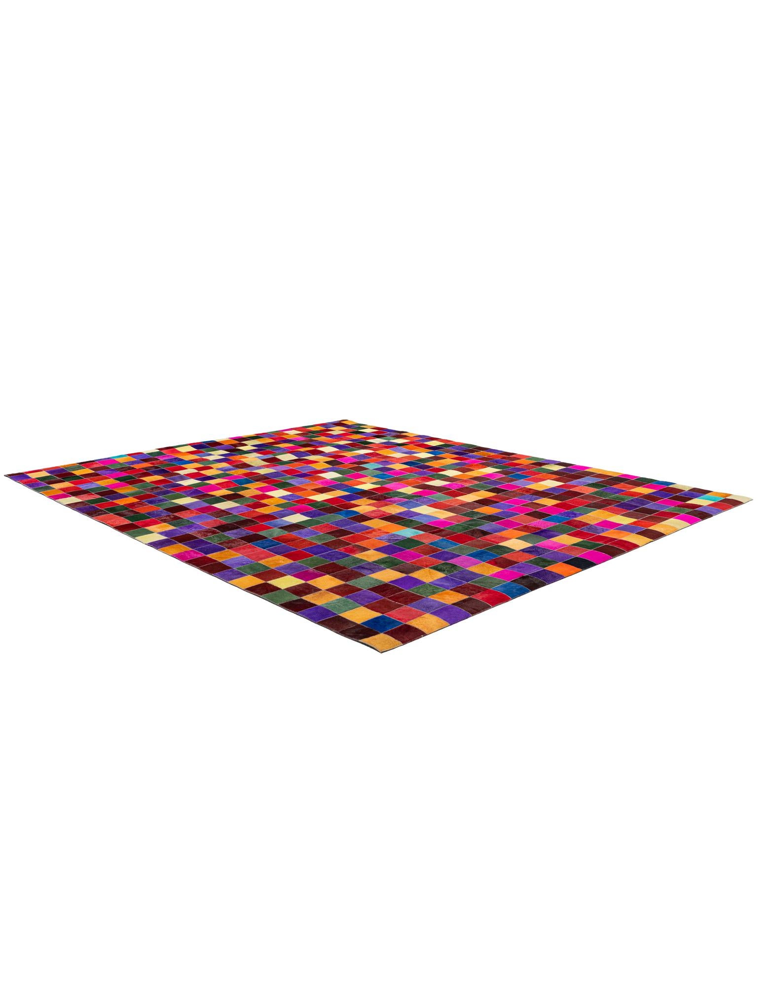 7' 11 x 9' 10 Cowhide - Patchwork Rug