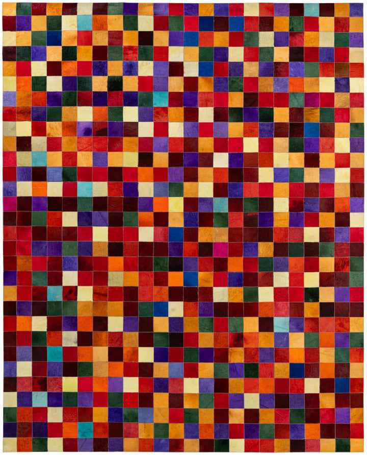 7' 11 x 9' 10 Cowhide - Patchwork Rug