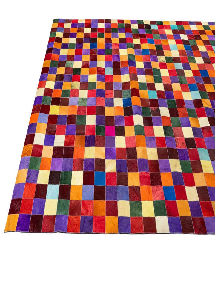 8' x 9' 10 Cowhide - Patchwork Rug