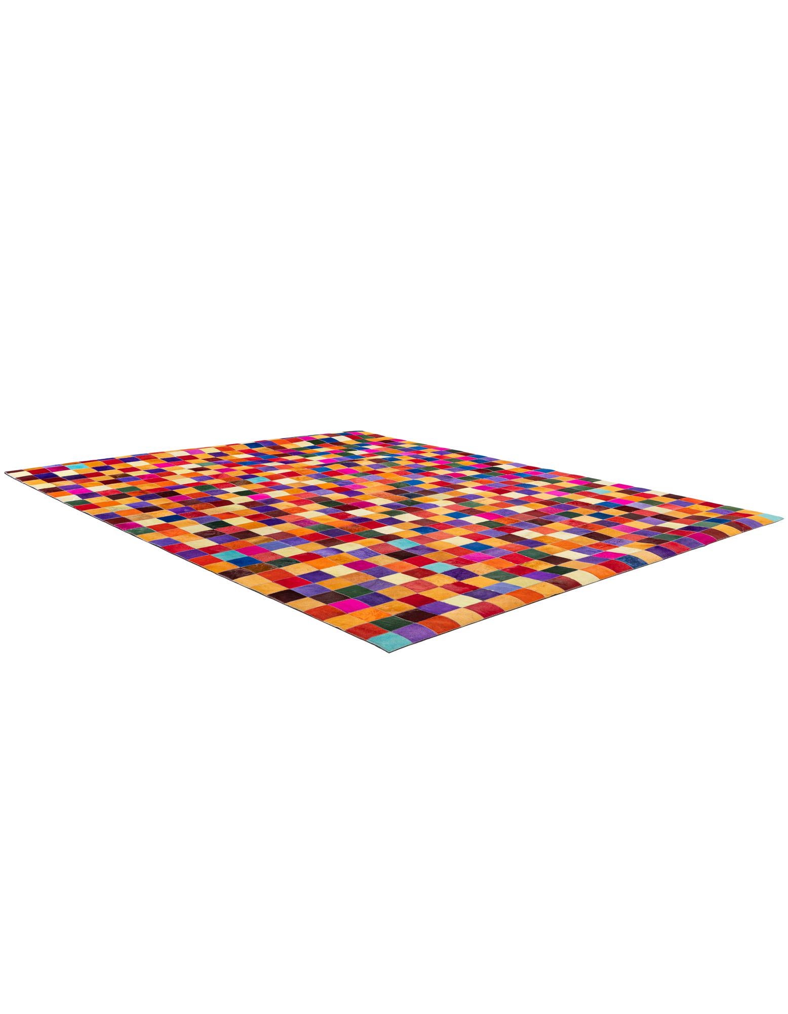 7' 11 x 9' 11 Cowhide - Patchwork Rug