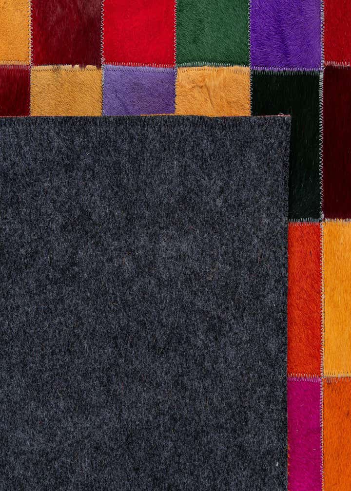 8' x 9' 11 Cowhide - Patchwork Rug