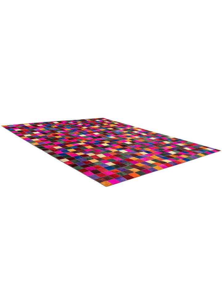 7' 11 x 9' 10 Cowhide - Patchwork Rug
