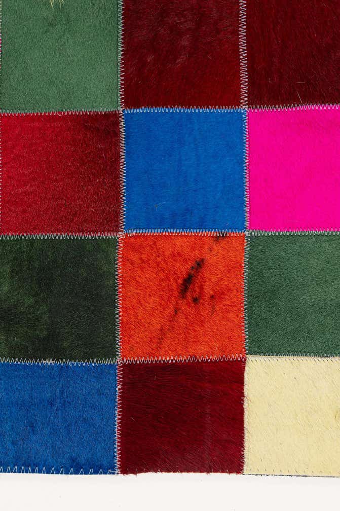 7' 11 x 9' 10 Cowhide - Patchwork Rug