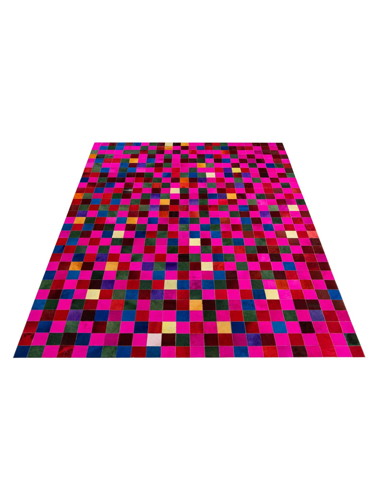 7' 11 x 9' 10 Cowhide - Patchwork Rug
