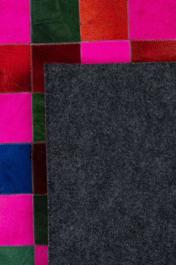 7' 11 x 9' 10 Cowhide - Patchwork Rug