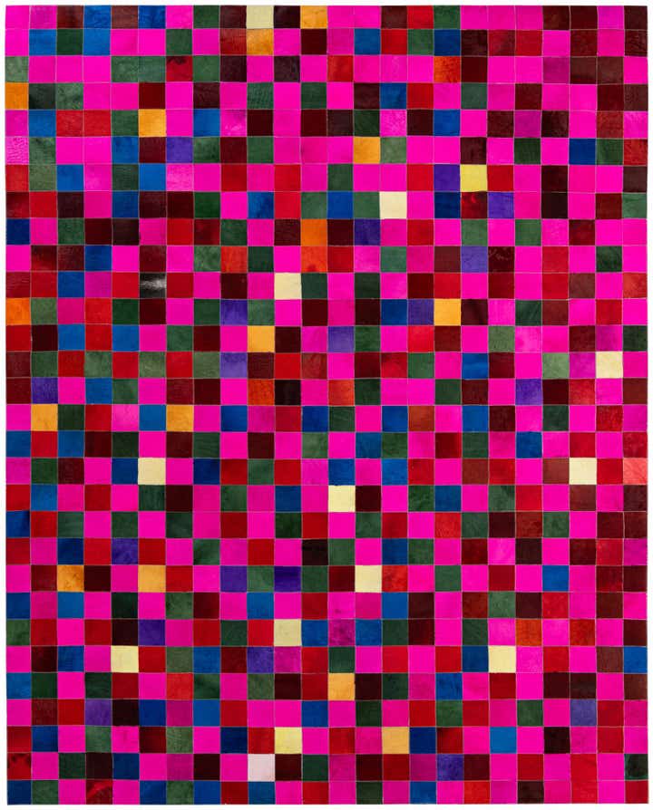 7' 11 x 9' 10 Cowhide - Patchwork Rug