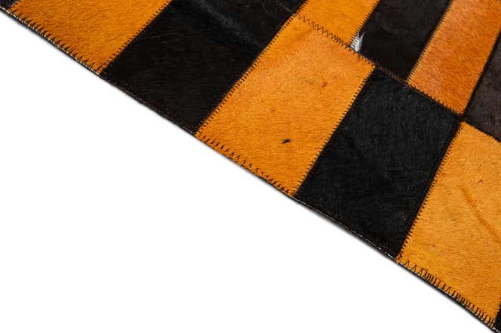 8' x 9' 10 Cowhide - Patchwork Rug