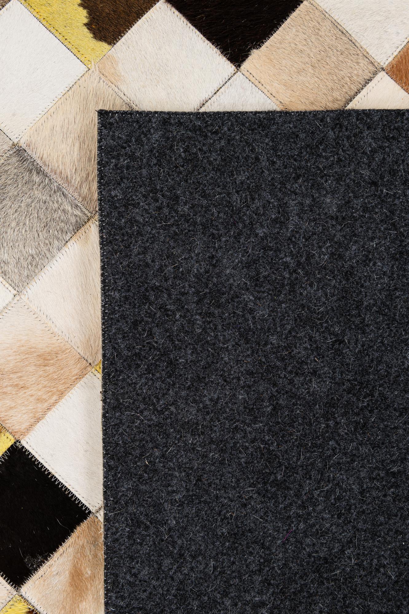 8' x 10' Cowhide - Patchwork Rug