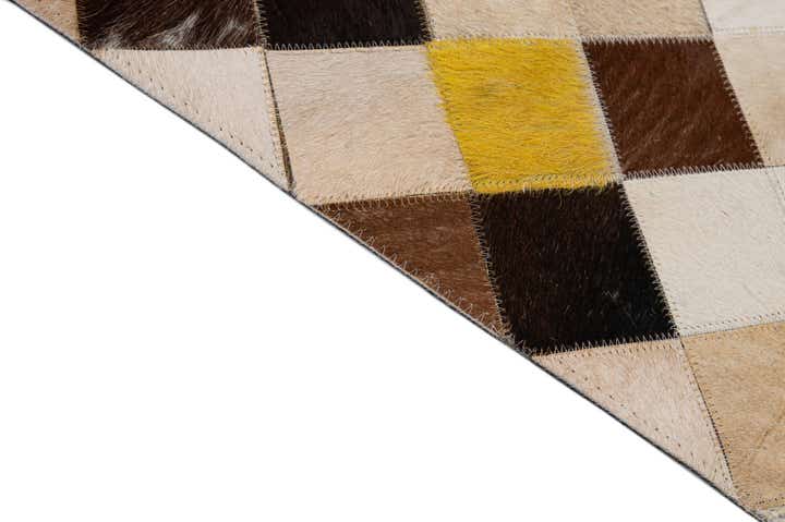 7' 11 x 10' Cowhide - Patchwork Rug