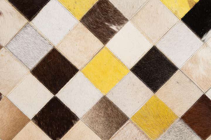 7' 11 x 10' Cowhide - Patchwork Rug