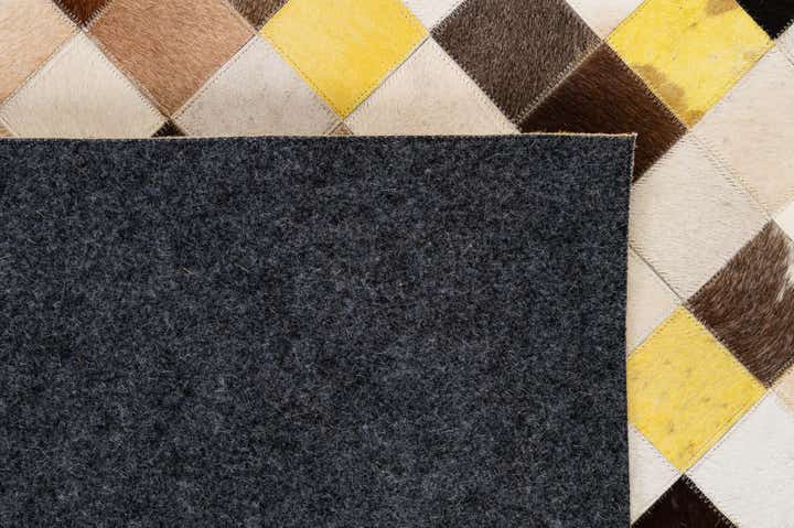 7' 11 x 10' Cowhide - Patchwork Rug