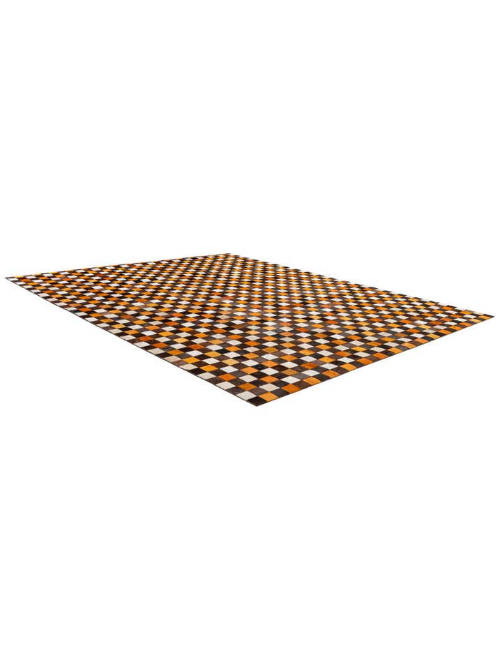 8' 2 x 9' 11 Cowhide - Patchwork Rug